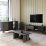 Hanah Home Ravello Gordion Marble y Anthracite